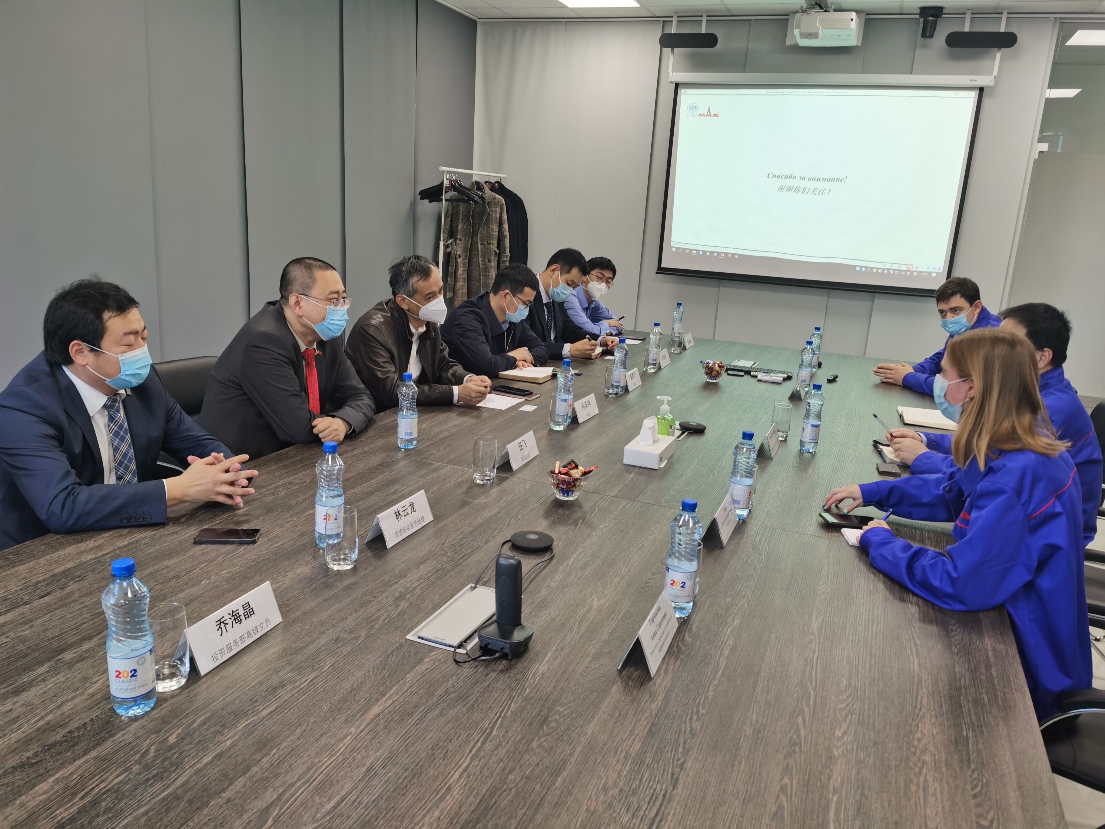  Working group of Chinese-Belarusian Police Cooperation Center accompanied by representatives of Industrial Park Development Company, visited Fast Transmission Europe LLC.